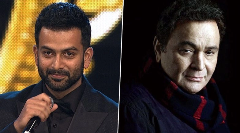 Rishi Kapoor No More: Prithviraj Sukumaran Mourns the Demise of His Aurangzeb Co-Star 