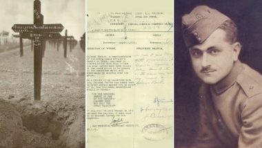 Indian World War I Fighter Pilot's Moving Story Emerges in UK's Commonwealth War Graves Commission