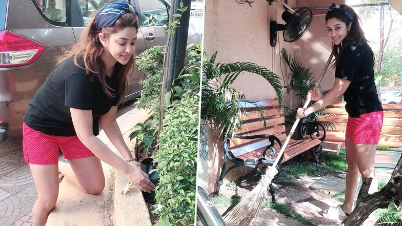 Payal Ghosh Makes the Most of Her Lockdown Time Engaging in This Pastime (View Pics)