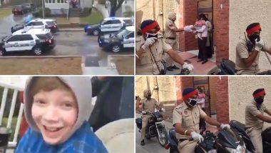 From Punjab to the US, Viral Videos of Police Officers Brightening Kids' Birthdays amid Lockdown Melt Hearts on Social Media!