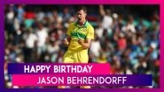 Jason Behrendorff Birthday Special: 5 Best Bowling Performances By The Australian Speedster