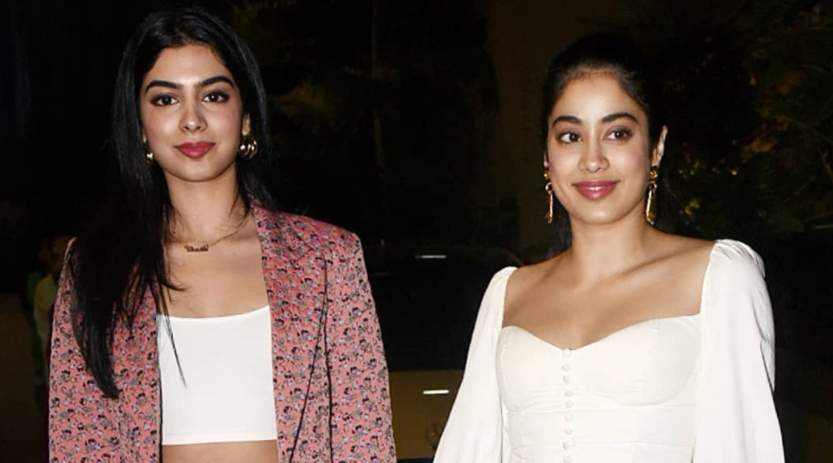 Xxx Jhanvi Kapoor - Janhvi Kapoor on Khushi Kapoor's TikTok Videos: My Team Sends Me her  References and Asks Me to Be Active Like Her | ðŸŽ¥ LatestLY