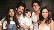 Shah Rukh Khan Takes a Dig at Himself for Population Boom but Admits Spending Time With His Three Kids, Suhana, Aryan and Abram, Is a Treat!