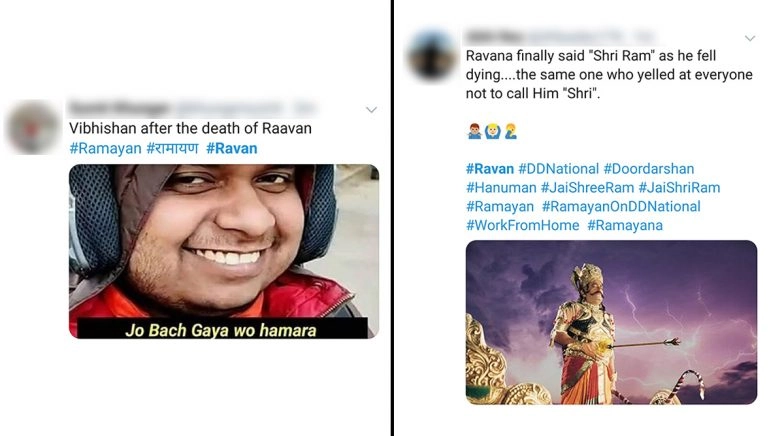 Twitterati Celebrates Ravana's Death Episode with Funny Memes and Jokes
