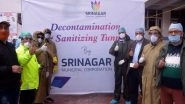 Coronavirus in J&K: Srinagar Civic Body Replicates China and Turkey, Installs 'Decontamination, Sanitising Tunnel' Outside CD Hospital