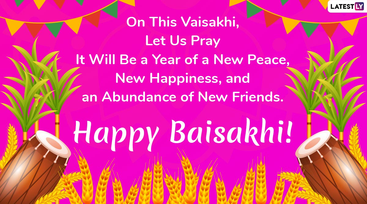 Happy Baisakhi 2020 Messages and HD Images WhatsApp Stickers, Vaisakhi