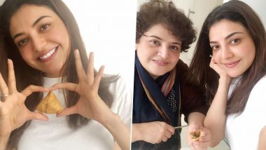 Lockdown Diaries: Kajal Aggarwal Makes Khasta Samosas Using Her Mom’s Recipe (View Pics)