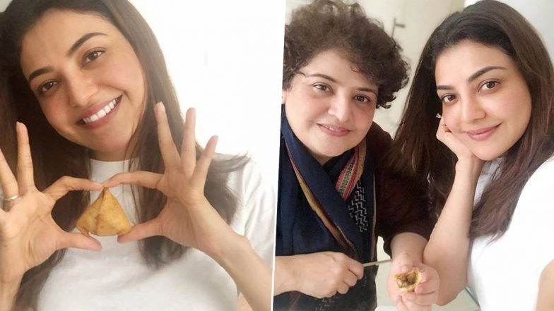 Lockdown Diaries: Kajal Aggarwal Makes Khasta Samosas Using Her Mom’s Recipe (View Pics)