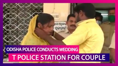 India Lockdown: Odisha Police Help Couple Get Married At Police Station Amid Social Distancing Norms