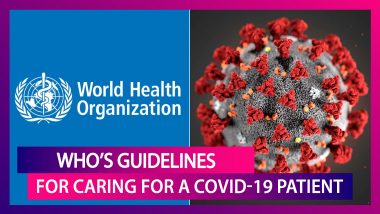 WHO Issues Guidelines On How To Care For A COVID-19 Patient At Home Amid Global Pandemic