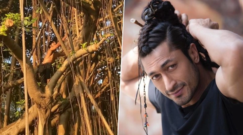 Vidyut Jammwal's New Lockdown Workout Regime Now Involves Climbing a Banyan Tree! (Watch Video)