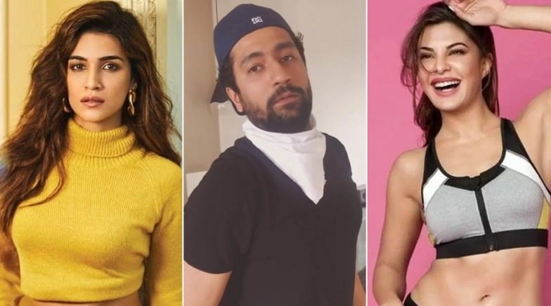 Vicky Kaushal Cleaning His Ceiling Fan Without a Stool Leaves Kriti and Jacqueline Impressed