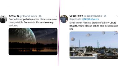 Funny Memes and Jokes: Netizens Can See 'Burj Khalifa' and 'Entire Solar System' From Their Houses Amid Lockdown After Dhauladhar Mountain Range Became Visible from Jalandhar!