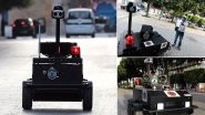 Tunisia Deploys Robocop 'PGuard' to Keep an Eye on Coronavirus Lockdown Violators by Checking People's Curfew Permits (Watch Pics and Video)