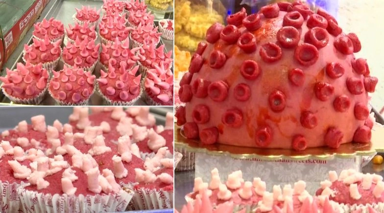 'Corona Sweets' Given at Kolkata Sweet Shop to Uplift Customers' Spirit; See Pics