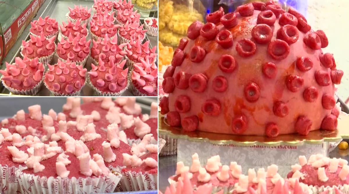 'Corona Sweets' Given at Kolkata Sweet Shop to Uplift Customers' Spirit Amid COVID-19 Outbreak; See Pics 'Corona Sweets' Given at Kolkata Sweet Shop to Uplift Customers' Spirit Amid COVID-19 Outbreak; See Pics