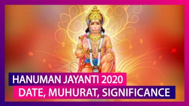 Hanuman Jayanti 2020: Date, Significance, Muhurat, Celebrations Associated With Lord Hanuman’s Birth