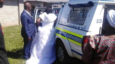 Bride & Groom Arrested on Wedding Day for Breaking Coronavirus Lockdown Rules in South Africa; Video Goes Viral