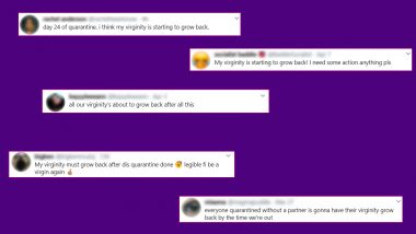 Virgin Again! Netizens Are 'Regaining Virginity' Because of No Sex During Quarantine! Funny Memes and Horny Tweets Go Viral Amid Lockdown