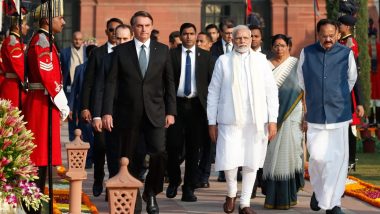 PM Narendra Modi Responds to Jair Bolsonaro’s Tweet Thanking India for Help With Hydroxychloroquine, Says India-Brazil Partnership ‘Stronger in These Challenging Times’