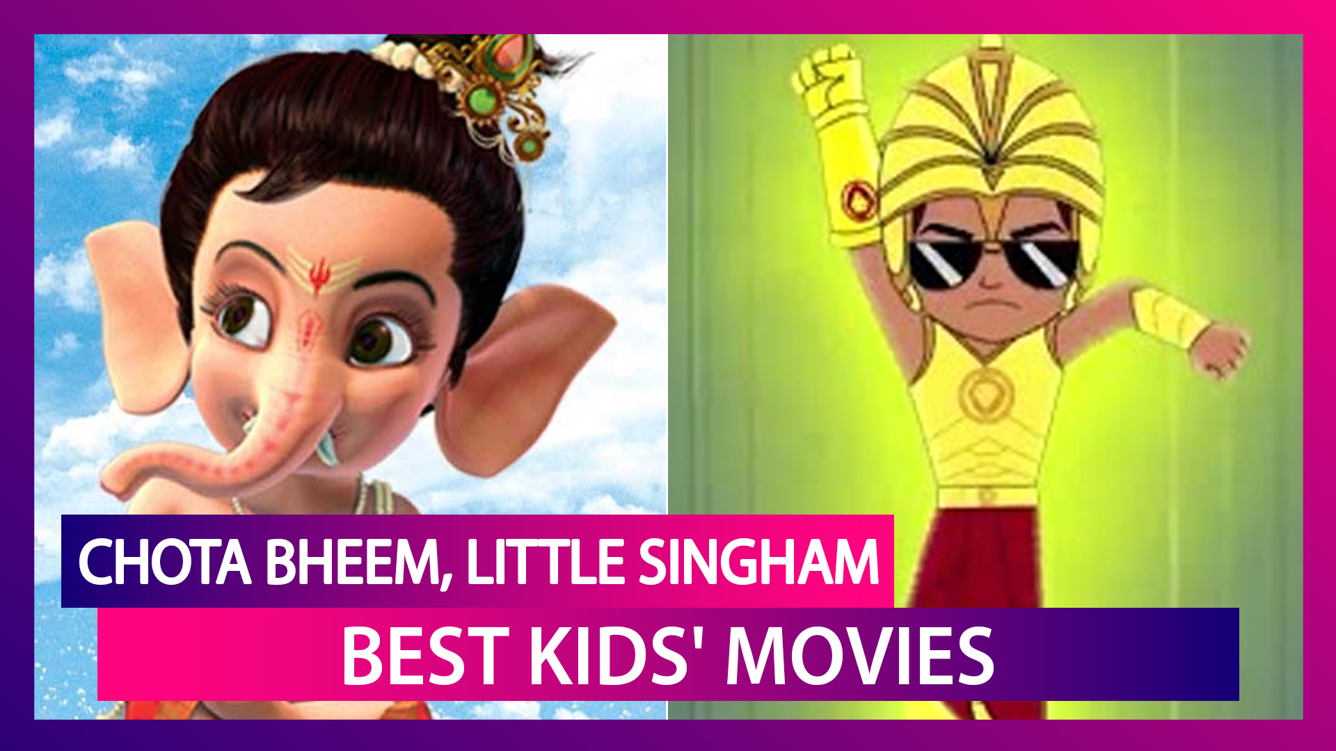 From Chota Bheem To Little Singham, 5 Children's Movies On Netflix For  Wholesome Entertainment | 📹 Watch Videos From LatestLY