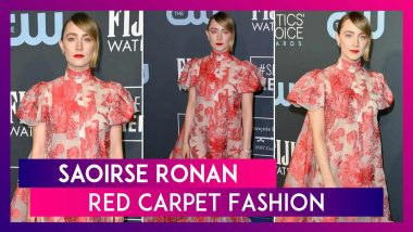 Saoirse Ronan Has A Rapturous Affair With the Red Carpet, One Brilliant Look at a Time!