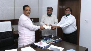 Poly Woven Association Makes a Huge Donation of Rs 2.95 Crore to the CM Relief Fund in Gujarat