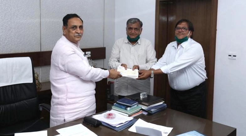 Poly Woven Association Makes a Huge Donation of Rs 2.95 Crore to the CM Relief Fund in Gujarat