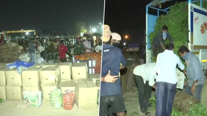 MMRDA Ground in Mumbai’s Bandra-Kurla Complex Converted Into Wholesale Market Amid Coronavirus Lockdown, to Operate Only at Night From 10 PM to 6 AM