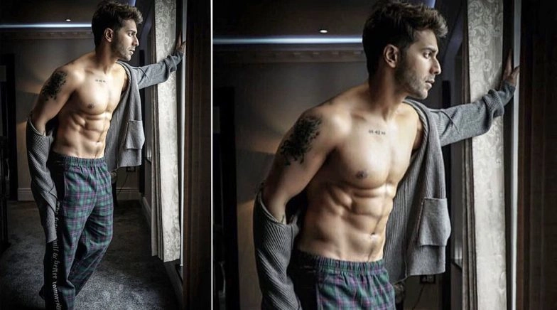 Varun Dhawan Flaunts His Washboard Abs in New Instagram Post! 