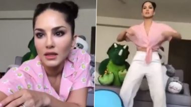 Sunny Leone’s Cute Dance Moves in Quarantine Is the One Thing You Can’t-Miss (Watch Video)