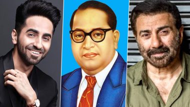 Ambedkar Jayanti 2020: Ayushmann Khurrana, Sunny Deol and Other B-Town Celebs Pay Tribute to Dr Babasaheb Ambedkar on His 129th Birth Anniversary