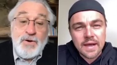 Leonardo DiCaprio, Robert De Niro Offer Walk-On Roles in Their Martin Scorsese Film Killers Of the Flower Moon to Raise Funds for All In Challenge (Watch Video)