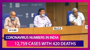 Coronavirus Deaths In India At 420, Total Confirmed COVID-19 Cases Rise To 12,759