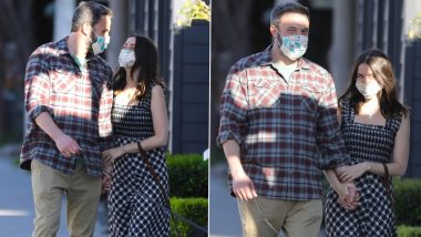 Ben Affleck and Ana de Armas Take a Romantic Stroll Holding Hands and Sporting Masks Amid Coronavirus Lockdown (View Pics)