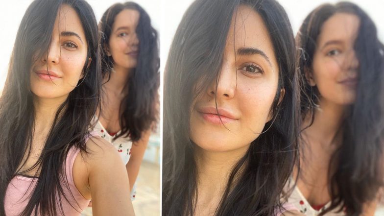 Katrina Kaif Flashes Her Gorgeous Smile in a New Selfie With Her Quarantine Partner Isabelle Kaif (View Pic)