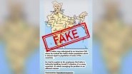 American CEO Redesigned India Map to Praise Modi Government's Handling of COVID-19? Map in Viral Post is From 2012 And Was Posted by an Indian Quora User; Know Complete Truth