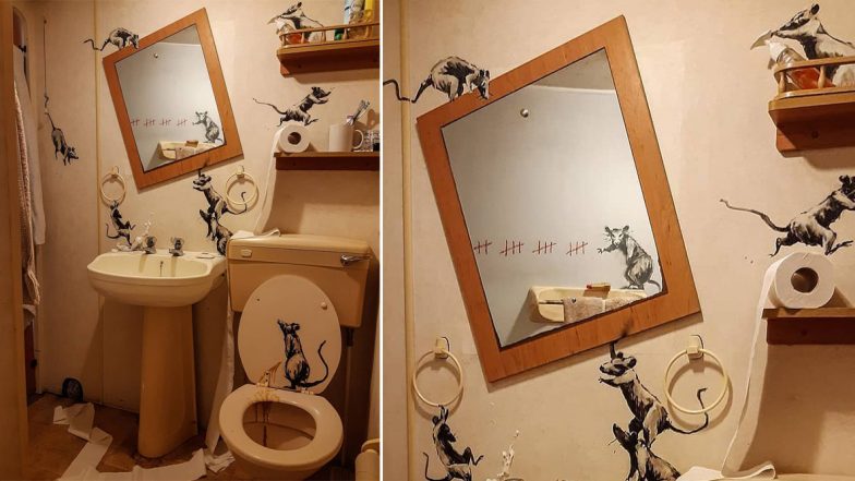 Banksy's Latest 'Work from Home' Artwork amid Lockdown Is Making Fans Go Crazy! (View Pic)