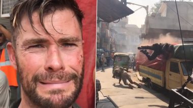 Extraction: Chris Hemsworth Shares a BTS Video Of a Deadly Stunt Shoot, Shows Gratitude for the Stunt Team for Their Incredible Work