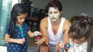 Karanvir Bohra Getting His Nails Painted by Daughters Is the Cutest Pic on the Internet Today! (View Pic)