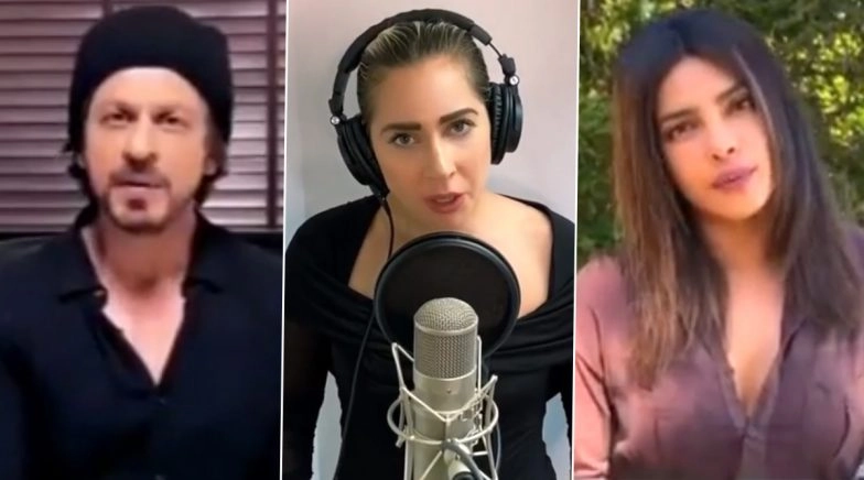 Lady Gaga Cheering for Shah Rukh Khan during COVID-19 Relief Concert Is a Moment to Look For