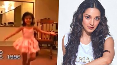 Kiara Advani Shares a Throwback Video to Show How She Went From Doing Ballet to Bollywood in the Cutest Manner! 