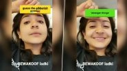 Anushka Sharma Had Fun Playing &lsquo;Guess the Gibberish&rsquo; Game on Instagram (Watch Video)