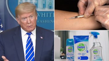 Don't Inject Dettol Liquid Into Your Veins to Treat Coronavirus! Disinfectant Manufacturer Issues Warning Statement After Donald Trump's Bizarre Suggestion