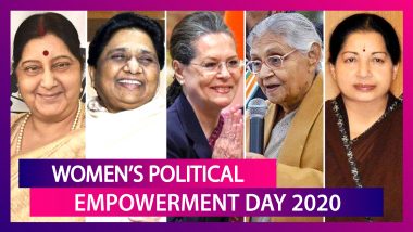 Women’s Political Empowerment Day 2020: History Of The Day Calling For Female Representation In Politics