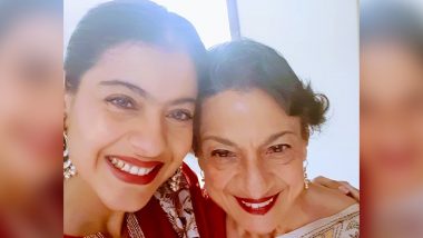 Kajol Celebrates 45 Day Quarantine Anniversary, Actress Badly Misses Her Mom Tanuja in Lockdown (View Pic)