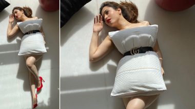 Tamannaah Takes the Viral #QuarantinePillowChallenge and Well, the Outcome is Super Sexy (View Pic)