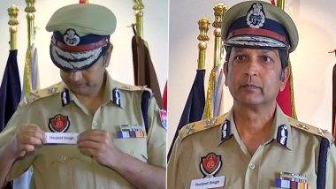 #MainBhiHarjeetSingh: Punjab DGP Dinkar Gupta Changes Name on His Badge to Harjeet Singh to Honour ASI Whose Hand Was Chopped Off by Nihangs