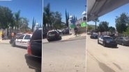 Viral Videos of California Police Thanking Sikh Community by Circumambulating the Riverside Gurdwara with Blaring Sirens for Delivering Free Food and Masks Take Over Twitter