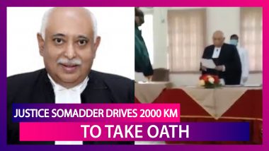 Justice Biswanath Somadder, New Meghalaya Chief Justice, Drives 2000 km To Take Oath Amid Lockdown
